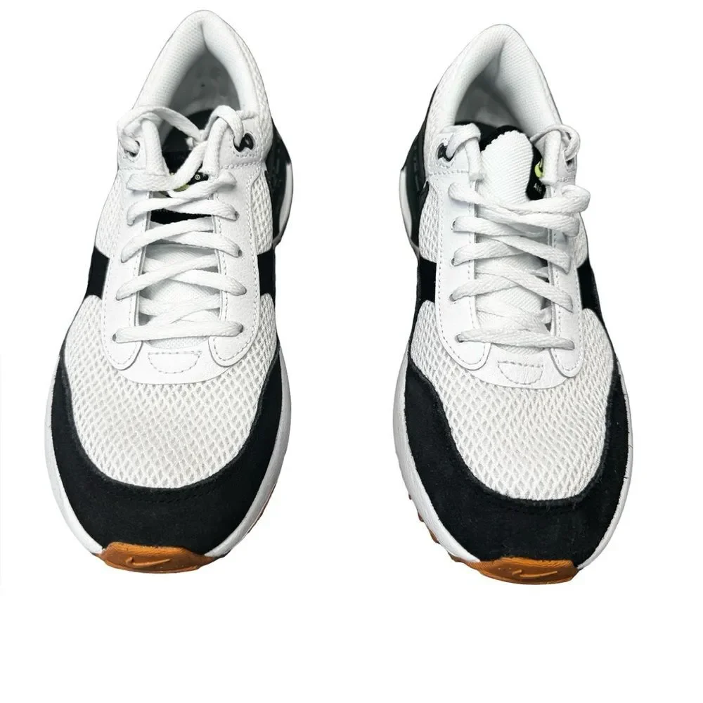 Nike Air Max SYSTM Boys 6.5Y Black White Green Sneakers New No Box